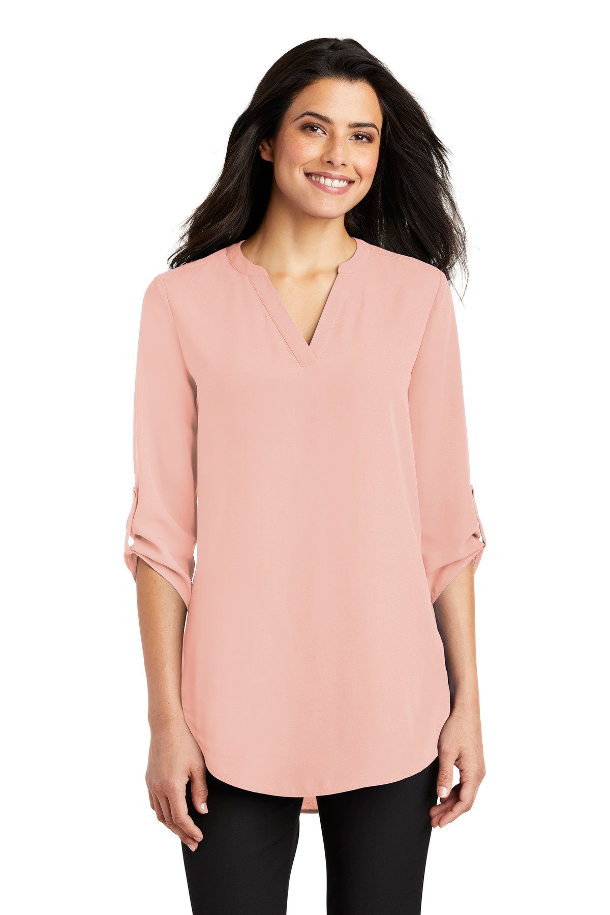 Port Authority ® Women's 3/4-Sleeve Tunic Blouse. LW701 - Image 5