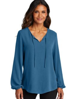 Port Authority ® Women's Textured Crepe Blouse LW714