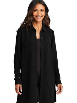 Port Authority ® Women's Textured Crepe Long Tunic LW715
