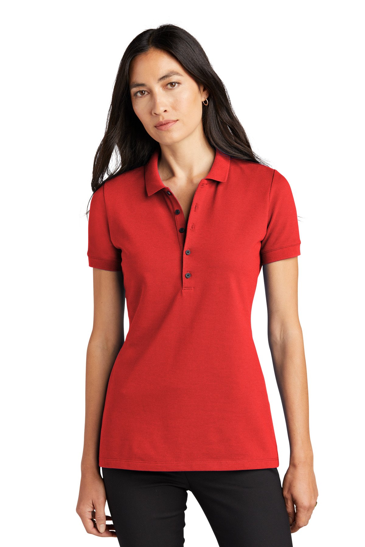 Mercer+Mettle ® Women's Stretch Heavyweight Pique Polo MM1001 - Image 2