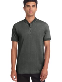 Alternative view of Mercer+Mettle ®  Stretch Pique Henley MM1008