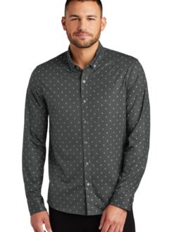 Alternative view of Mercer+Mettle ®  Stretch Jersey Long Sleeve Shirt MM1018