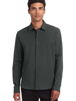 Alternative view of Mercer+Mettle ®  Long Sleeve Stretch Woven Shirt MM2000