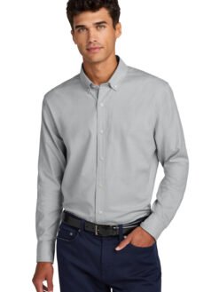 Alternative view of Mercer+Mettle ®  Long Sleeve Modern Oxford Shirt MM2002