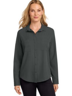 Mercer+Mettle ® Women's Stretch Crepe Long Sleeve Camp MM2013