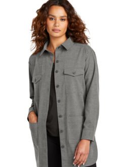 Alternative view of Mercer+Mettle ®  Women's Long Sleeve Twill Overshirt MM2021