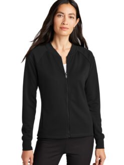 Alternative view of Mercer+Mettle ®  Women's Double-Knit Bomber MM3001