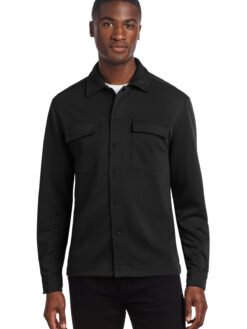 Mercer+Mettle ® Double-Knit Snap Front Jacket MM3004