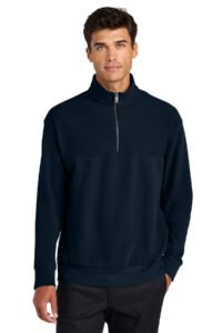 Alternative view of Mercer+Mettle ®  Linear Texture 1/4-Zip MM3040