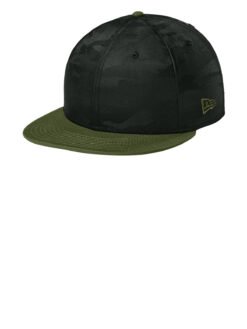 New Era  ®  Camo Flat Bill Snapback Cap NE407