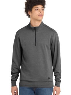 New Era ® Tri-Blend Fleece 1/4-Zip Pullover. NEA512