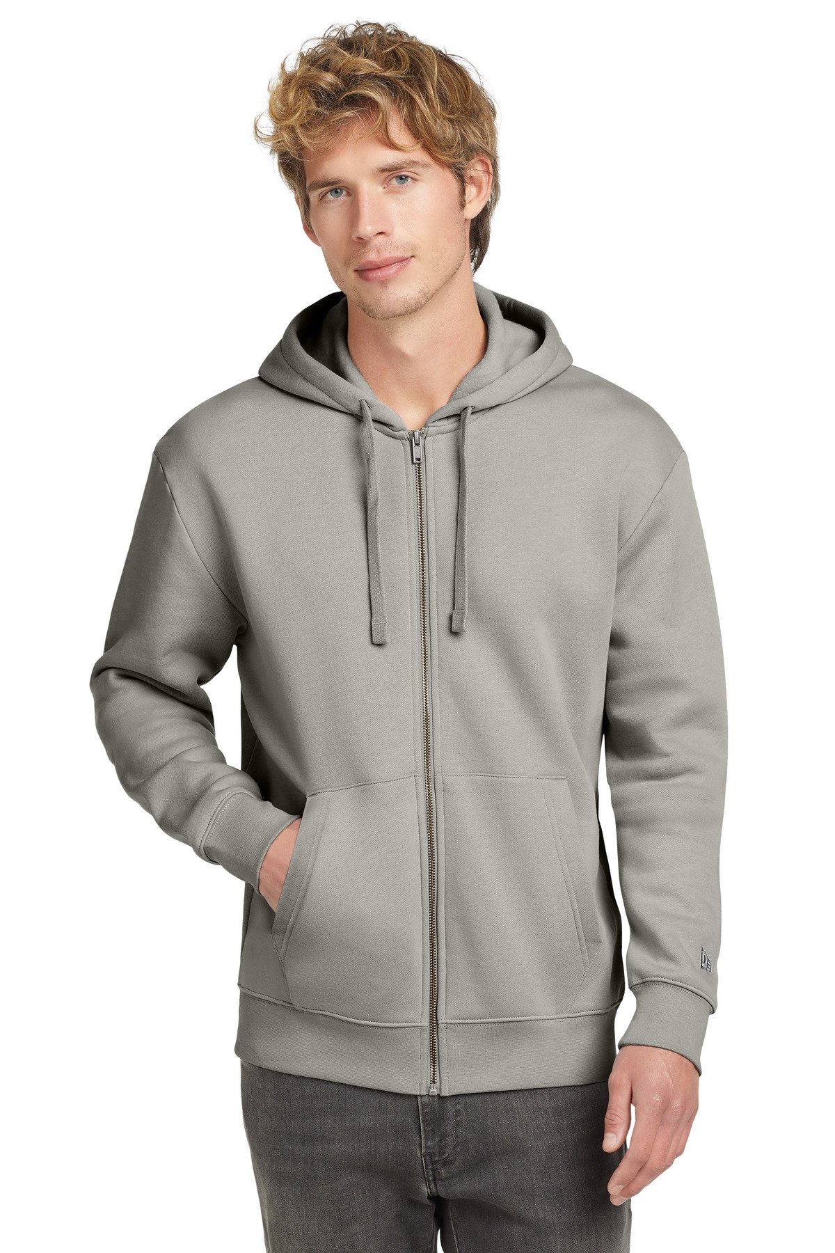 New Era ® Heritage Fleece Full-Zip Hoodie NEA526 - Image 2