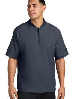 Alternative view of New Era  ®  Cage Short Sleeve 1/4-Zip Jacket. NEA600