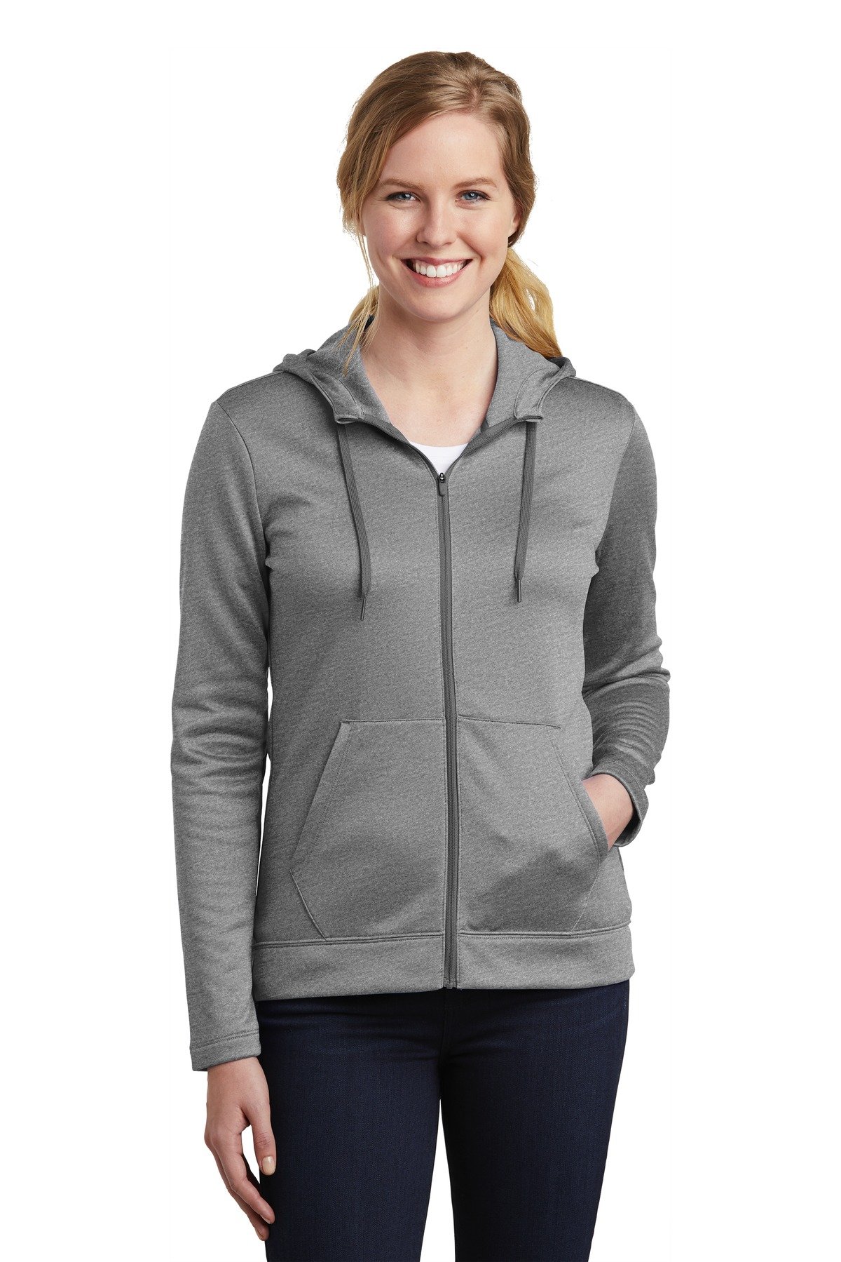 Nike Women's Therma-FIT Full-Zip Fleece Hoodie. NKAH6264 - Image 3