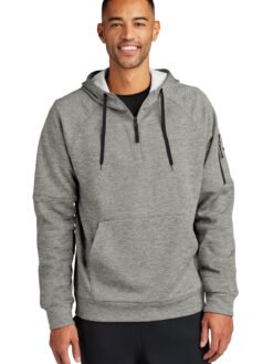 Alternative view of Nike Therma-FIT Pocket 1/4-Zip Fleece Hoodie NKFD9742
