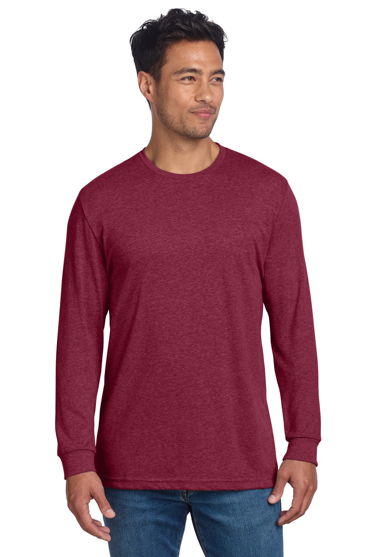 Next Level Apparel ® Adult CVC Long Sleeve Tee NL6211 - Image 2