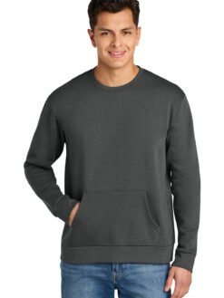 Alternative view of Next Level Apparel ®  Santa Barbara Pocket Sweatshirt NL9001