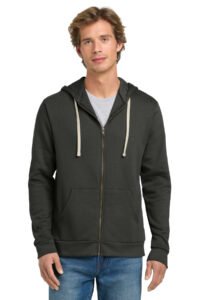 Alternative view of Next Level Apparel ®  Adult Santa Barbara Zip Hoodie. NL9602