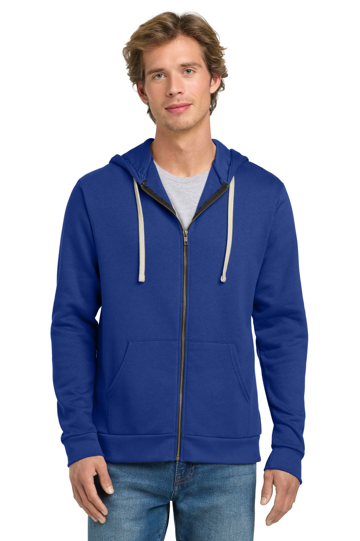 Next Level Apparel ® Adult Santa Barbara Zip Hoodie. NL9602 - Image 5