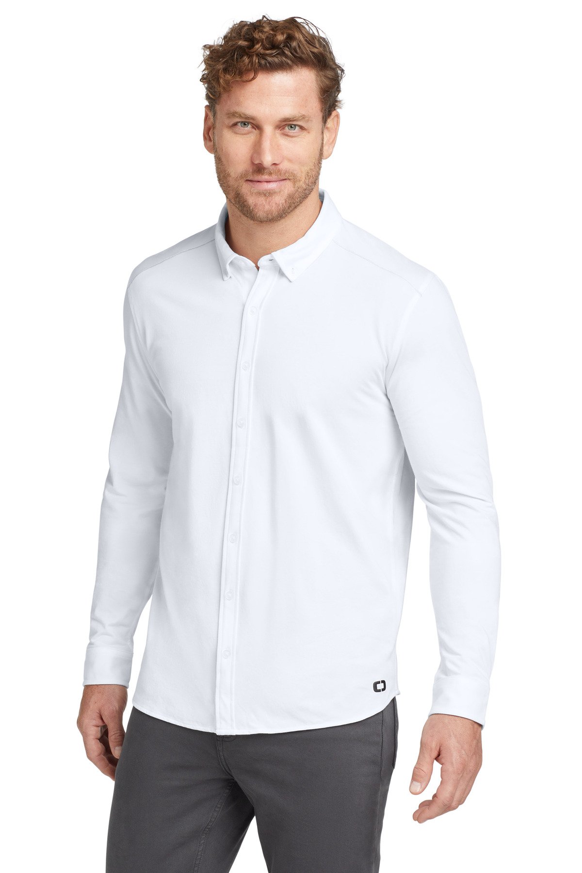 OGIO ® Code Stretch Long Sleeve Button-Up. OG145 - Image 3