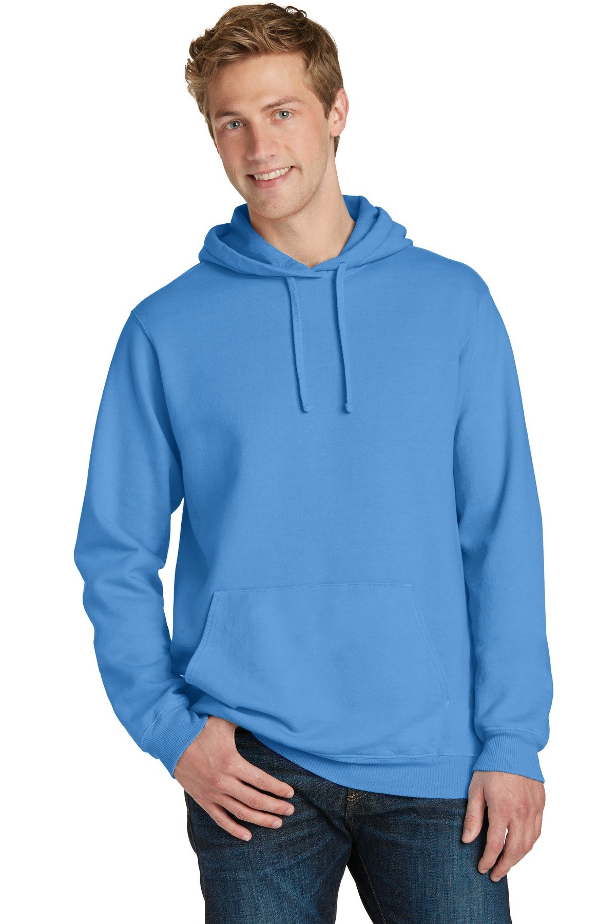 Port & Co Beach Wash ® Garment-Dyed Pullover Hooded Sweatshirt. PC098H - Image 2