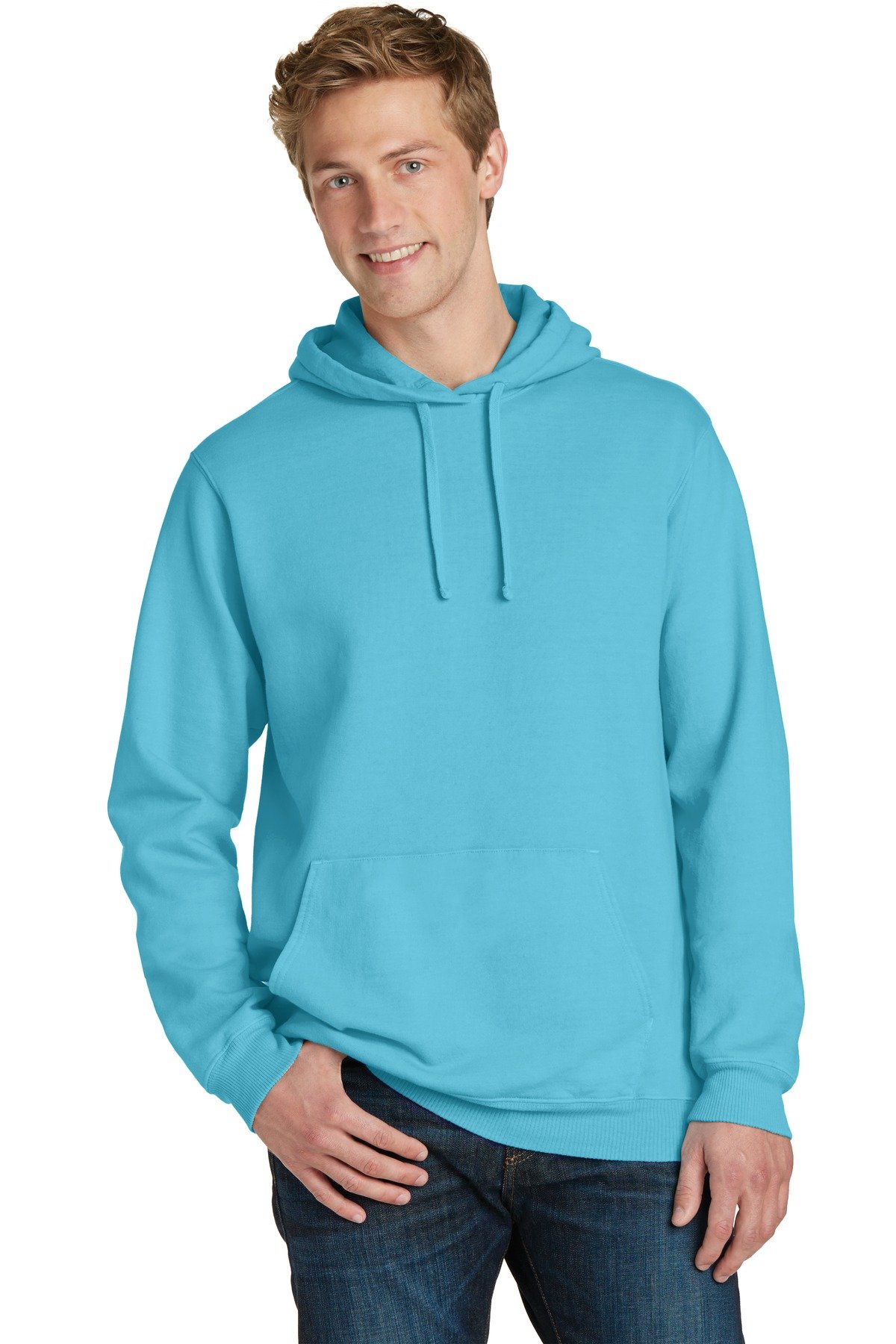 Port & Co Beach Wash ® Garment-Dyed Pullover Hooded Sweatshirt. PC098H - Image 10