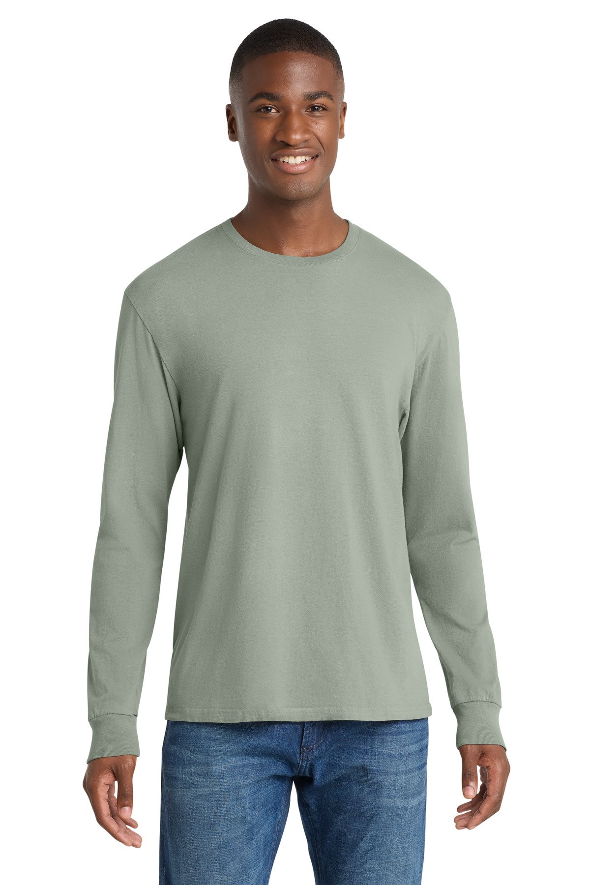 Port & Co Beach Wash ® Garment-Dyed Long Sleeve Tee PC099LS - Image 22
