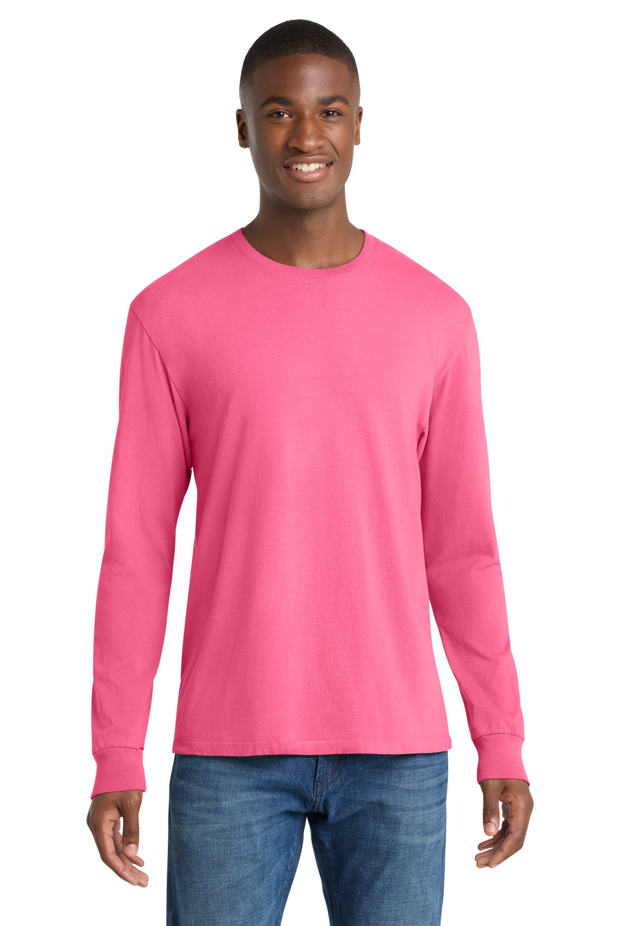 Port & Co Beach Wash ® Garment-Dyed Long Sleeve Tee PC099LS - Image 20