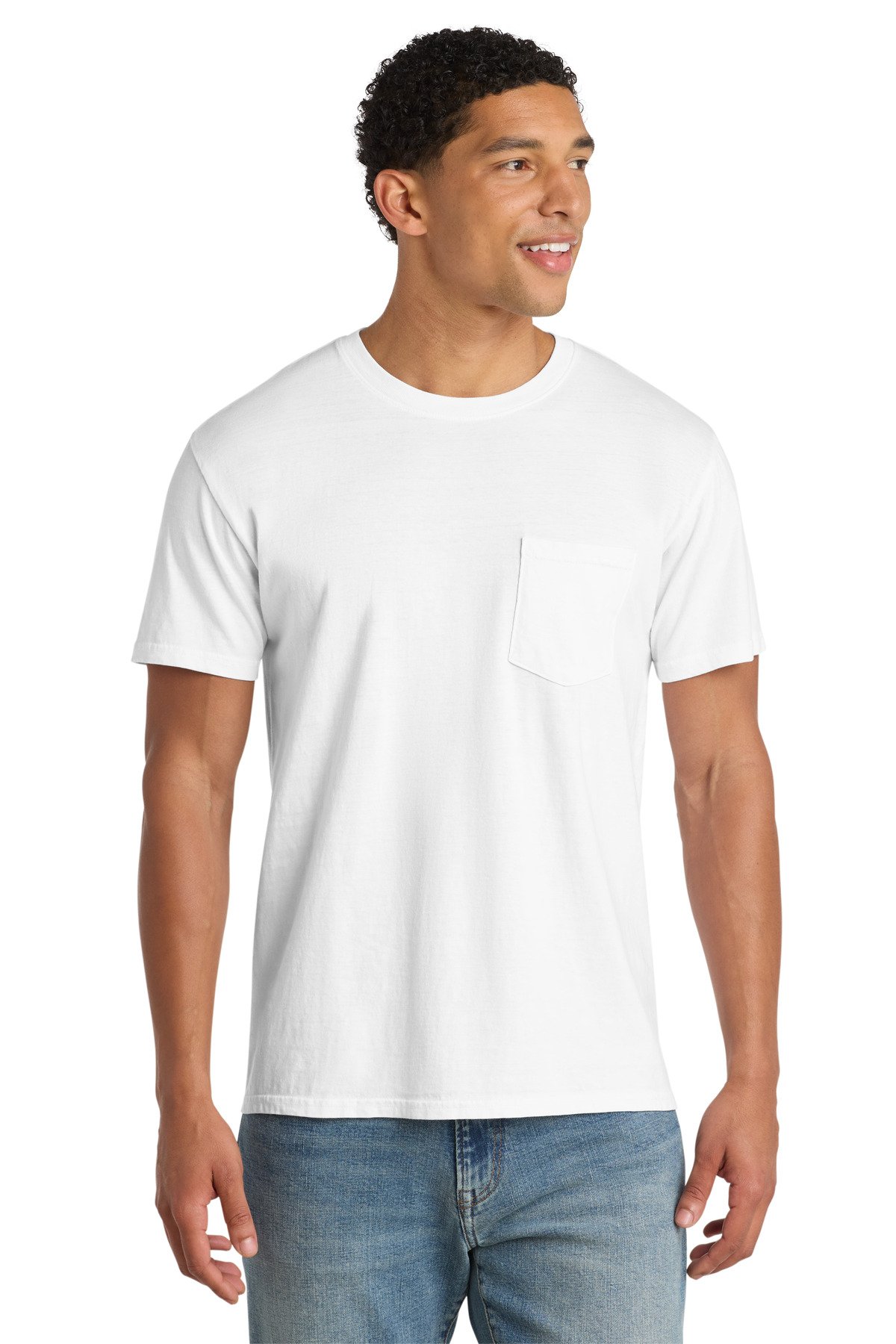 Port & Co Beach Wash ® Garment-Dyed Pocket Tee. PC099P - Image 5
