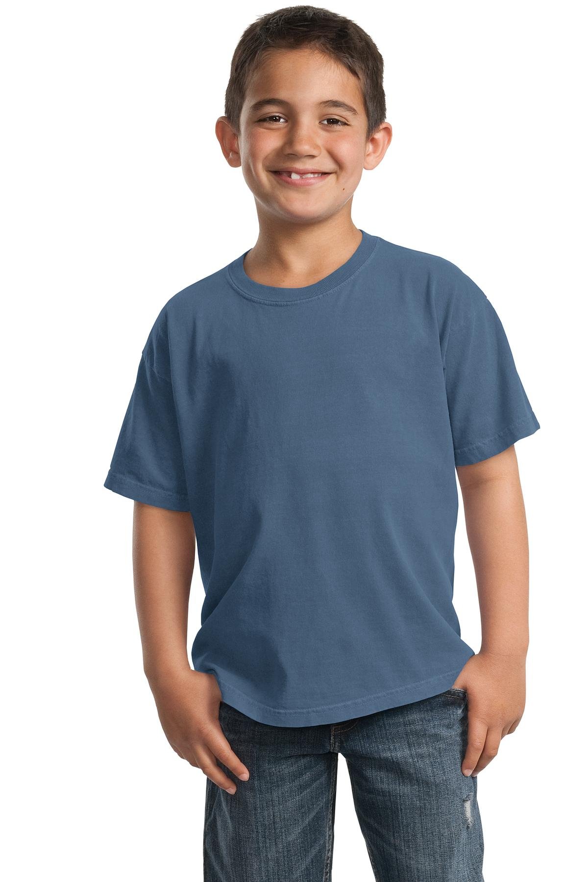 Port & Co Youth Beach Wash ® Garment-Dyed Tee. PC099Y - Image 3