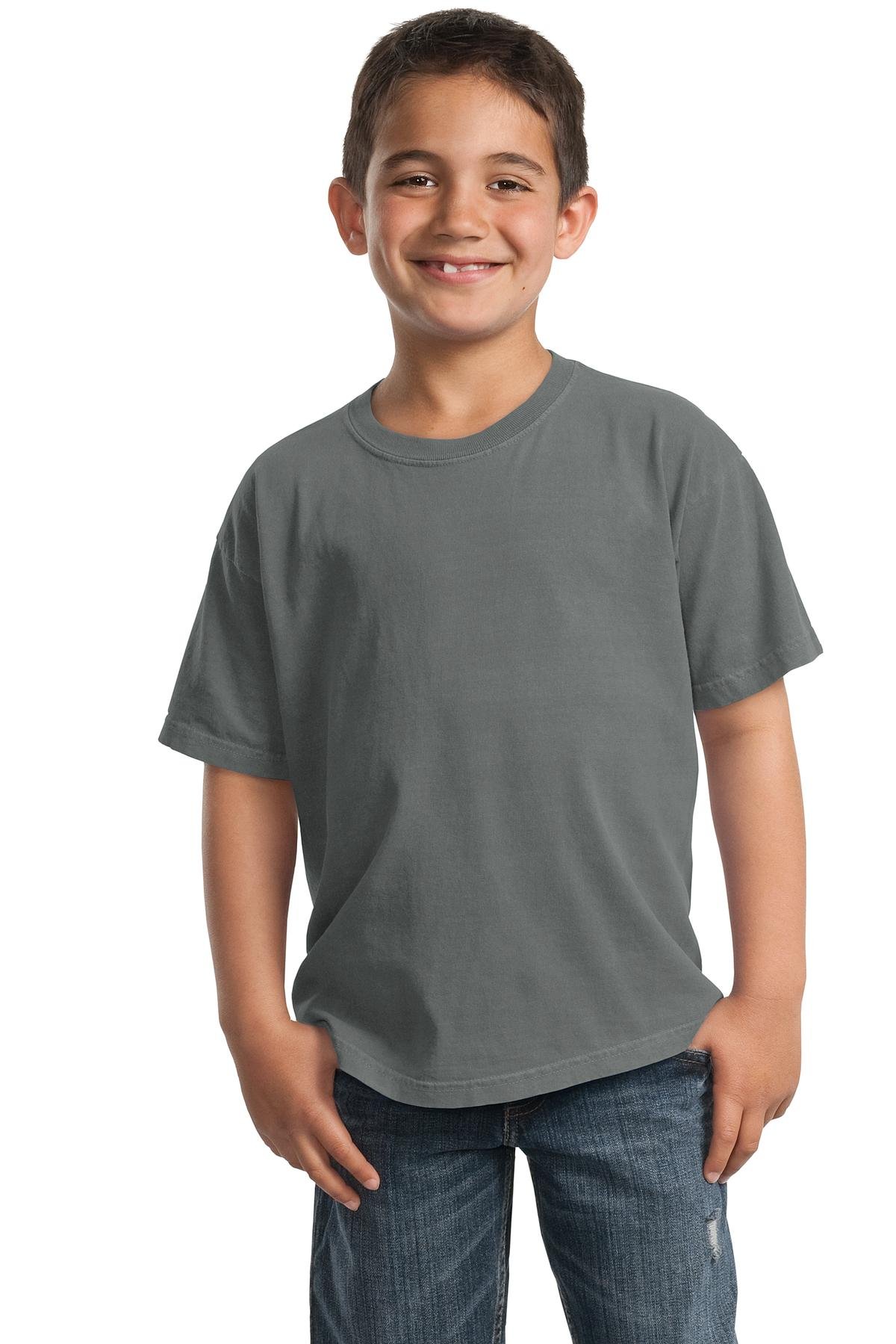 Port & Co Youth Beach Wash ® Garment-Dyed Tee. PC099Y - Image 2
