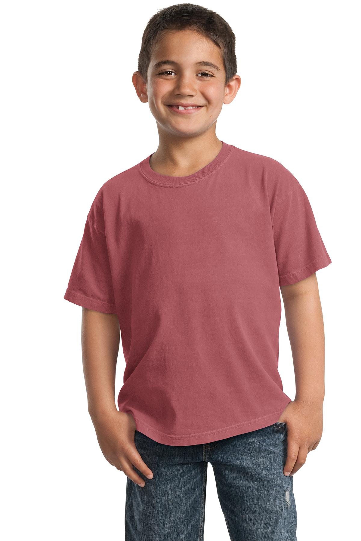 Port & Co Youth Beach Wash ® Garment-Dyed Tee. PC099Y - Image 4