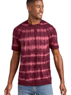Alternative view of Port & Co ™  Allover Stripe Tie-Dye Tee PC142