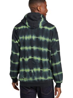 Port & Co Allover Stripe Tie-Dye Fleece PC143