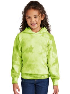 Port & Co Youth Crystal Tie-Dye Pullover Hoodie PC144Y