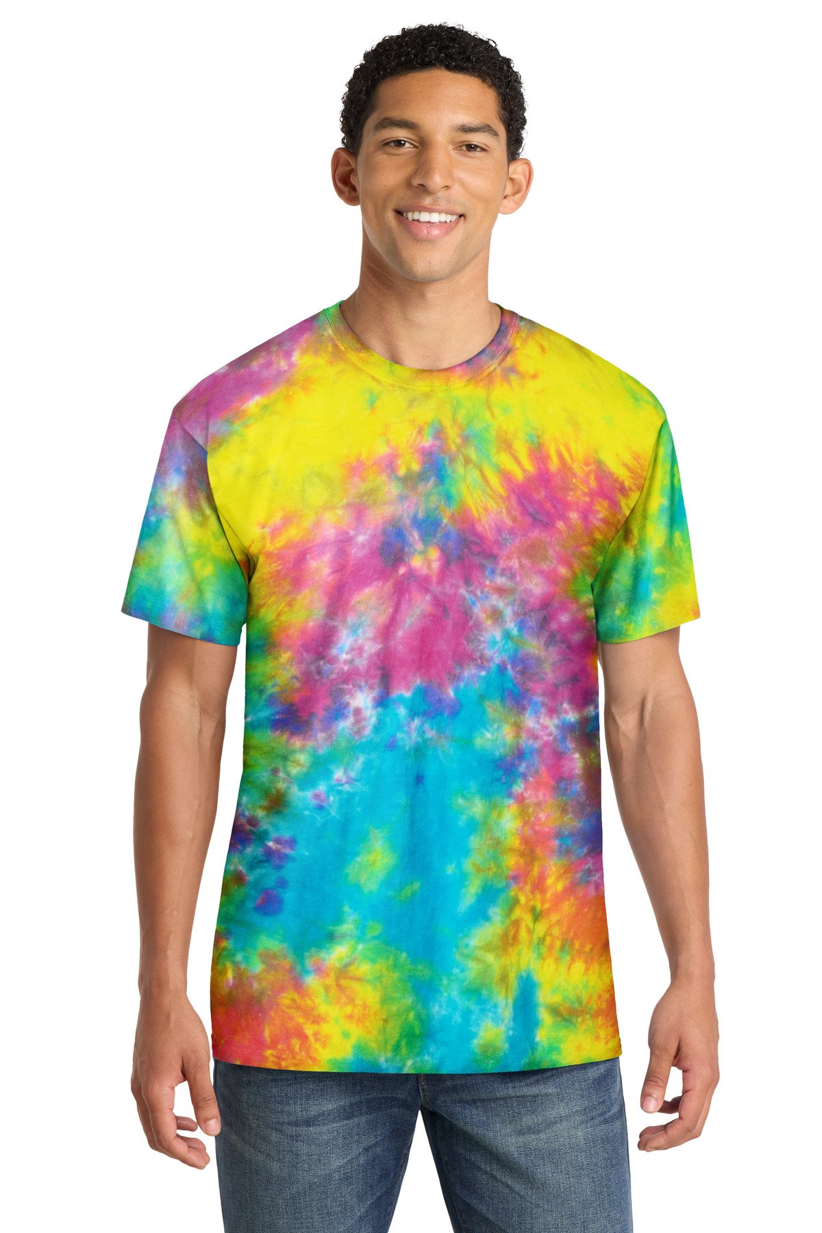 Port & Co Crystal Tie-Dye Tee PC145 - Image 10