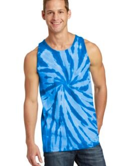 Port & Co Tie-Dye Tank Top. PC147TT