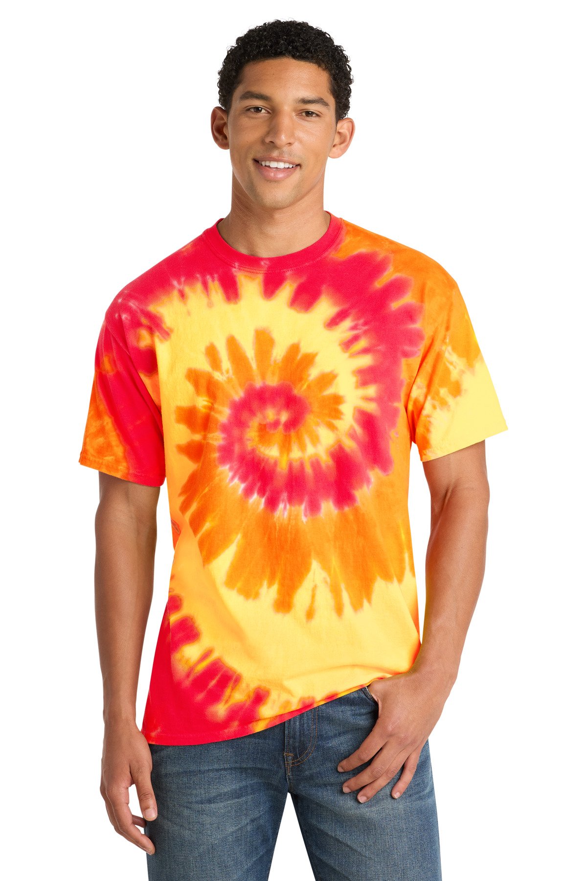 Port & Co Tie-Dye Tee. PC147 - Image 15