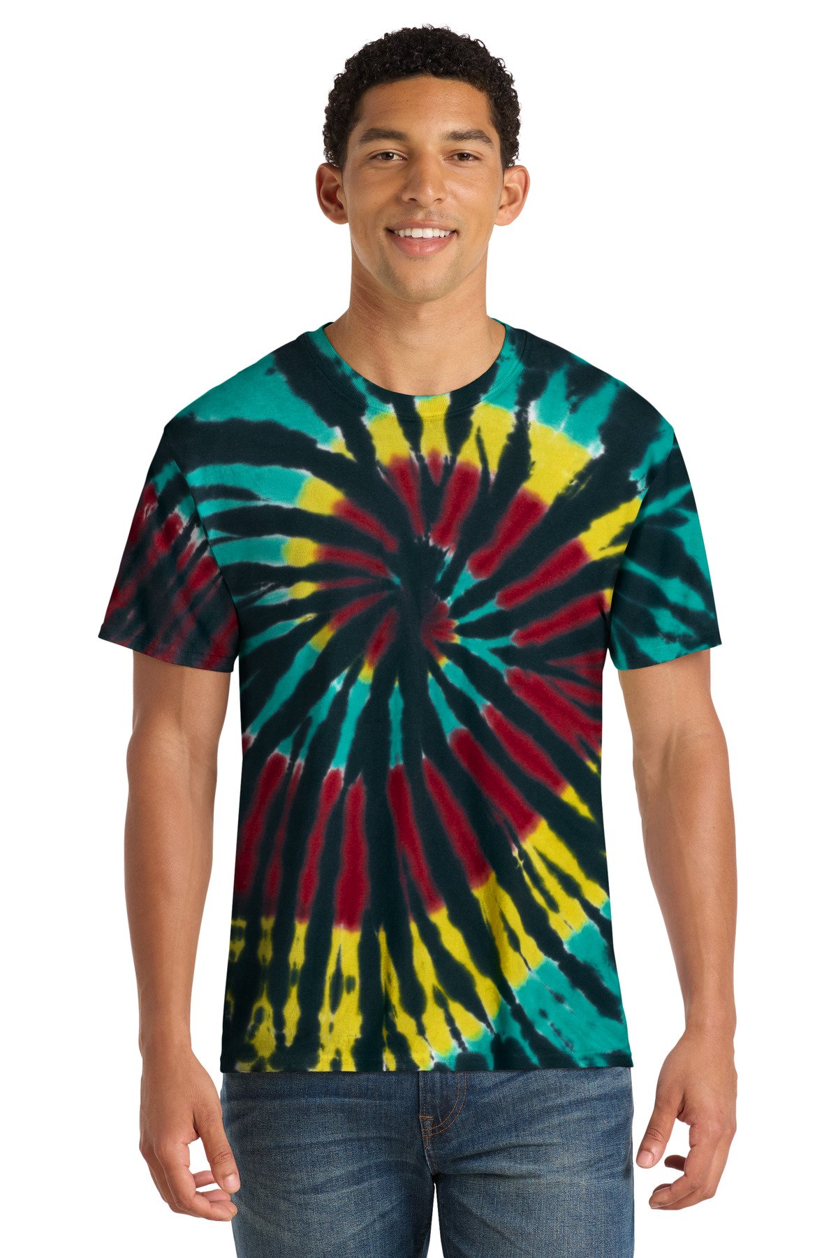 Port & Co Tie-Dye Tee. PC147 - Image 22