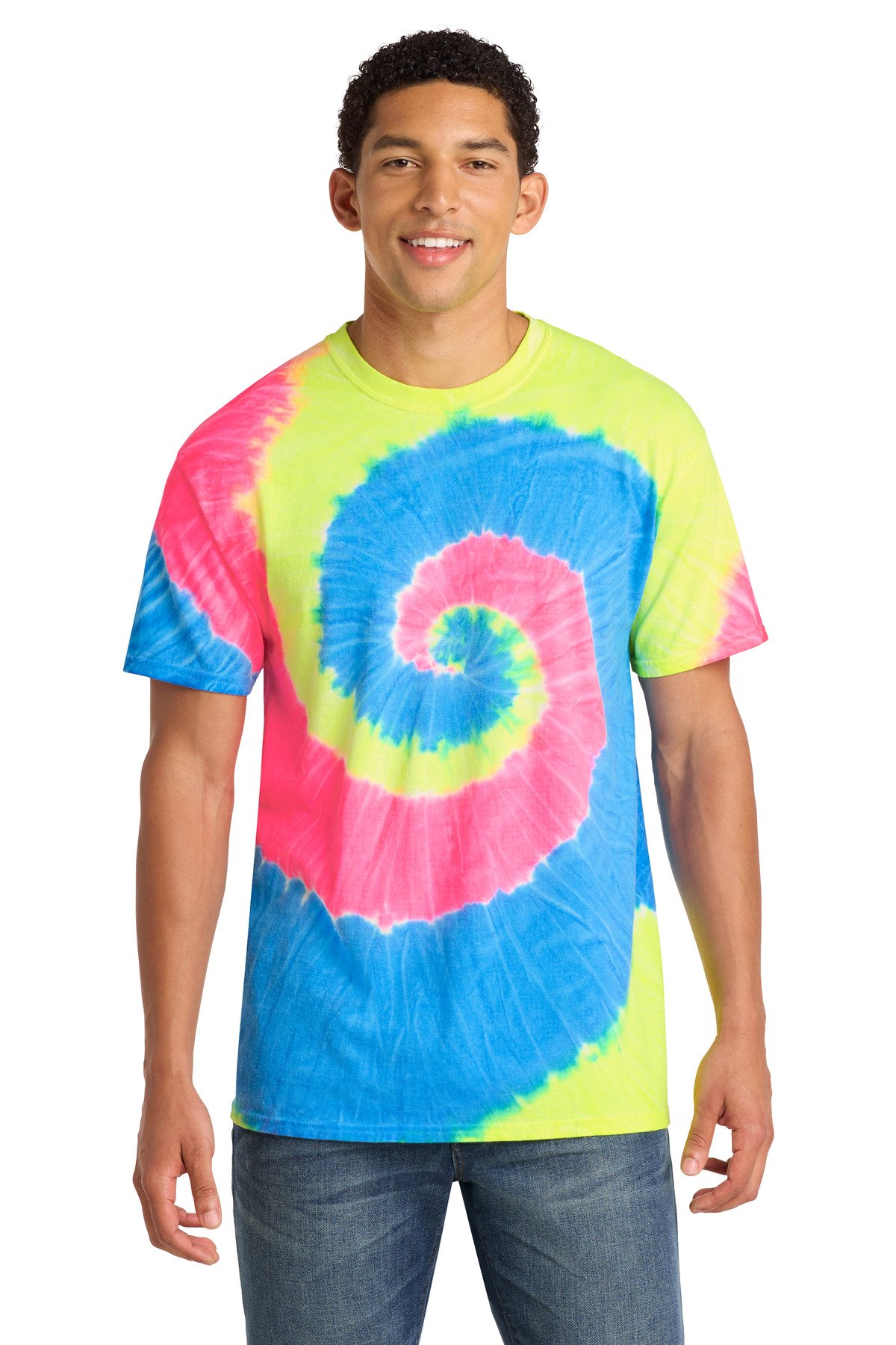 Port & Co Tie-Dye Tee. PC147 - Image 16