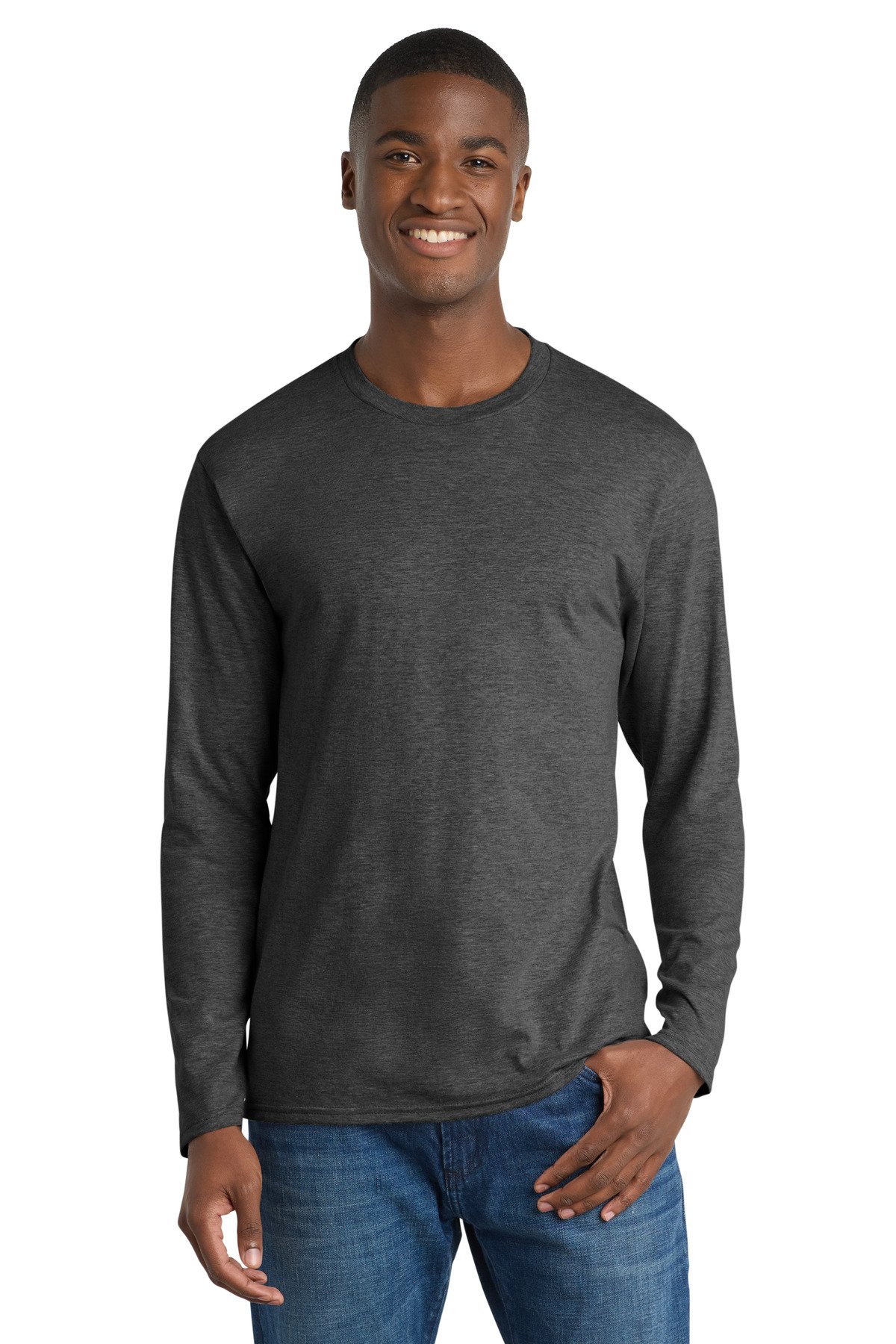 Port & Co Long Sleeve Fan Favorite Tee. PC450LS - Image 15