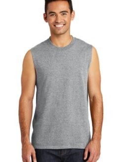 Alternative view of Port & Co ™  Core Cotton Sleeveless Tee. PC54SL