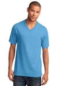 Port & Co   Core Cotton V-Neck Tee. PC54V