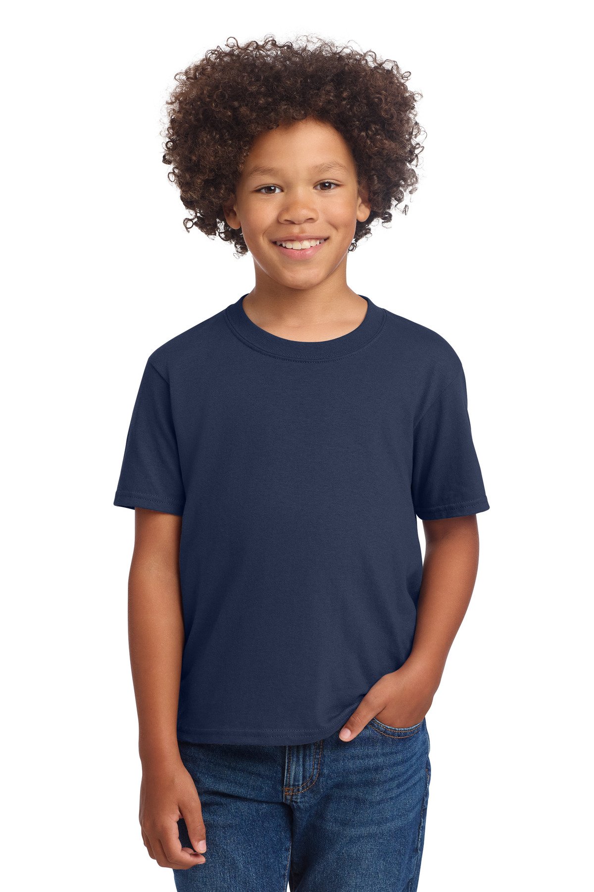 Port & Co Youth Core Cotton DTG Tee PC54YDTG - Image 4