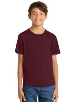 Alternative view of Port & Co ™  Youth Core Cotton Tee. PC54Y