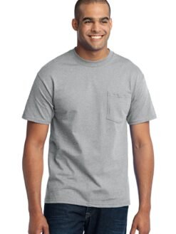 Alternative view of Port & Co ™  Core Blend Pocket Tee. PC55P