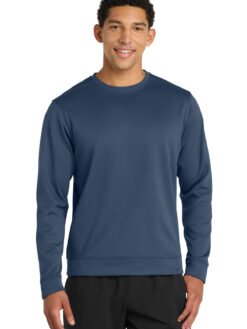 Alternative view of Port & Co   Performance Fleece Crewneck Sweatshirt. PC590