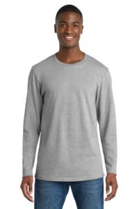 Alternative view of Port & Co   Long Sleeve Bouncer Tee PC600LS