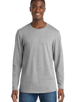 Alternative view of Port & Co   Long Sleeve Bouncer Tee PC600LS