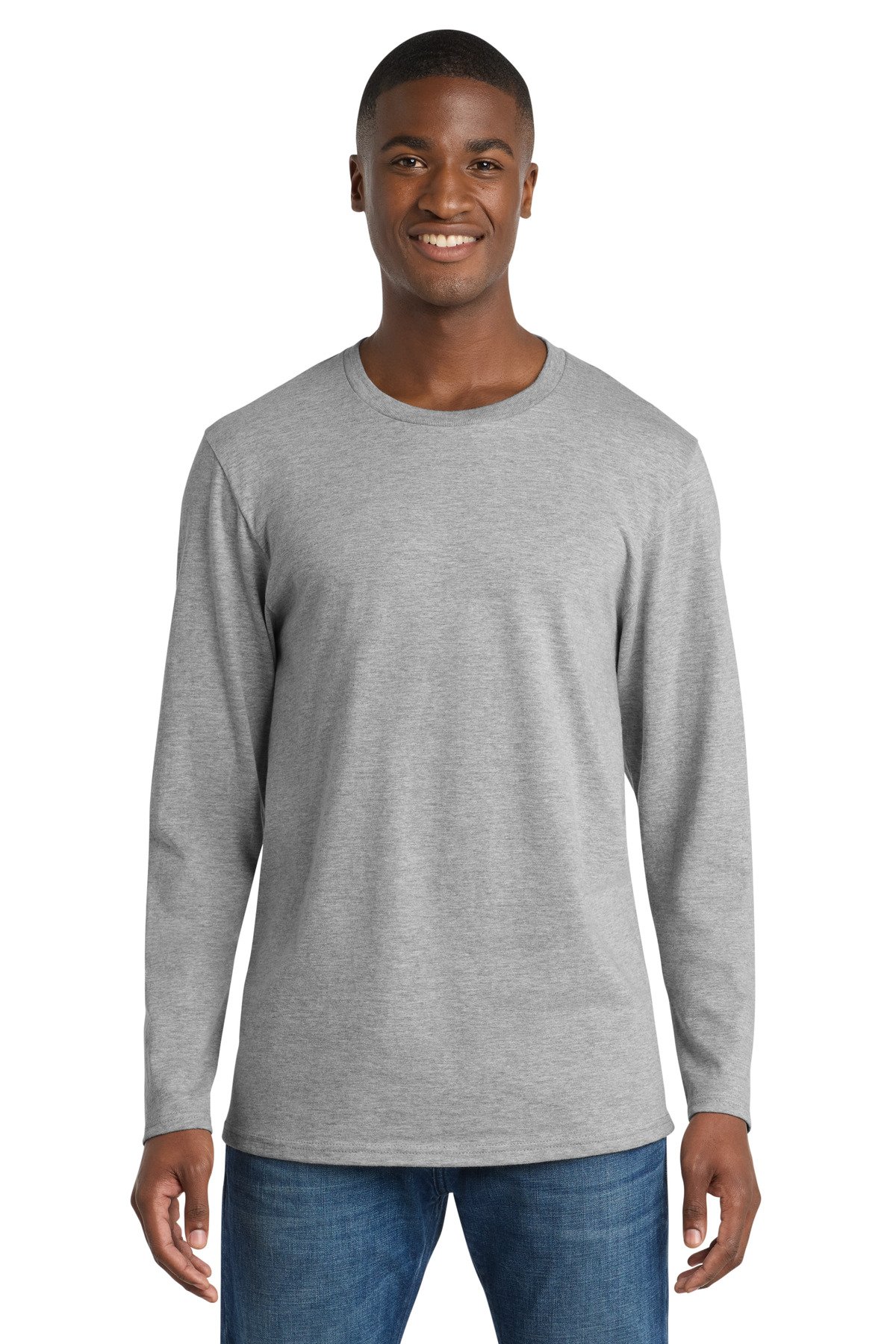 Port & Co Long Sleeve Bouncer Tee PC600LS - Image 2